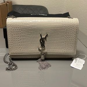 Authentic Nude YSL crossbody bag